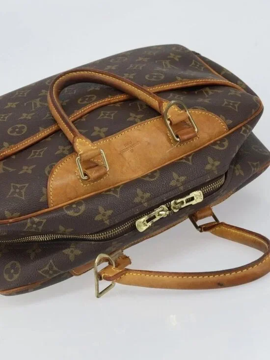 LOUIS VUITTON Monogram Deauville Hand Bag M47270 LV Auth - Picture 7 of 16